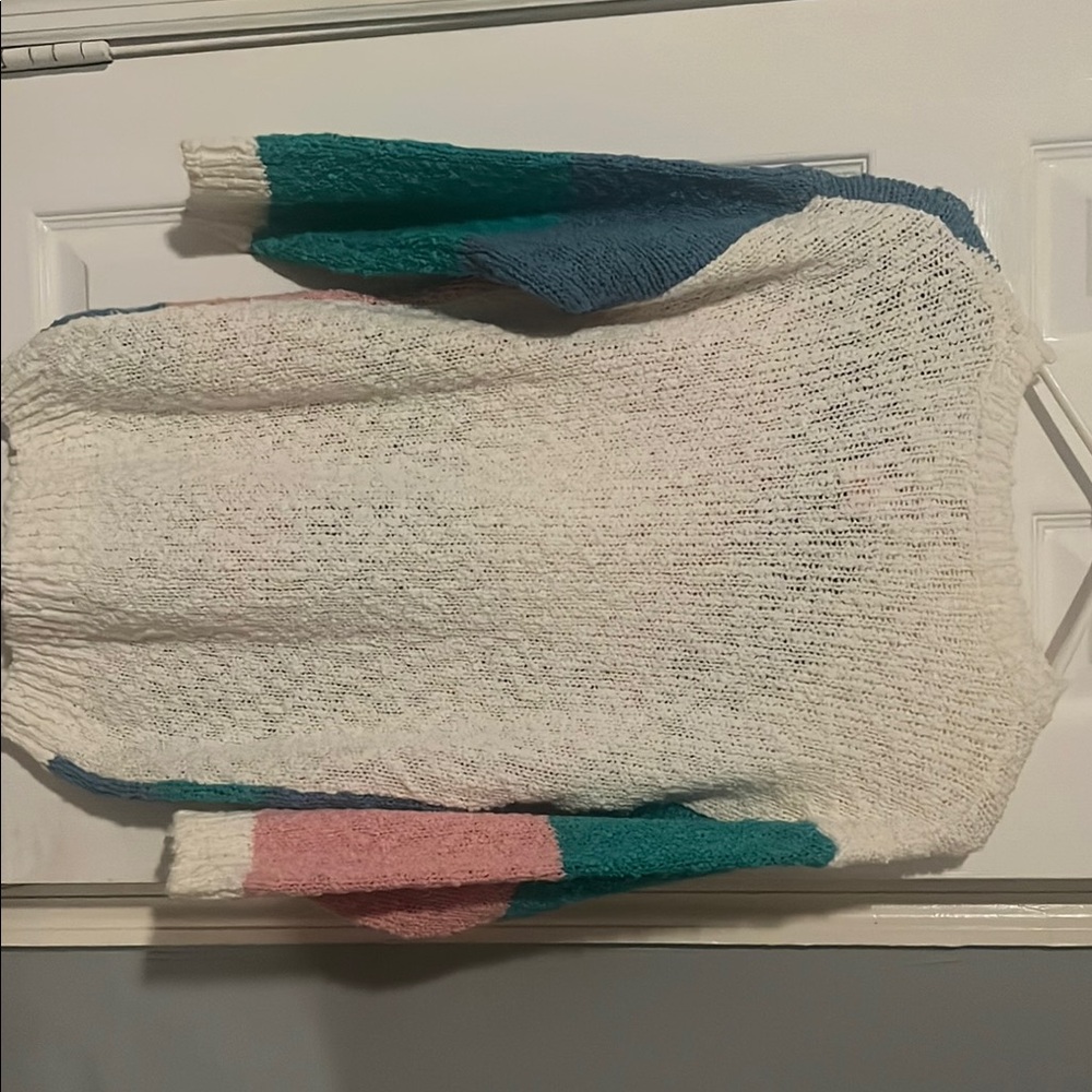 Colorful Abstract Sweater - Picture 4 of 7